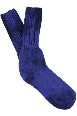 ESCUYER Strong Blue Tie Dye Socks - 39-45