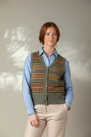 ERIBE Kinross Waistcoat Agate - Small