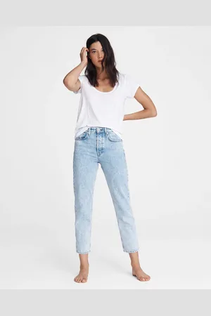 RAG&BONE Agate Vintage Maya High Rise Ankle Slim Jean - 28 / Agate / Female