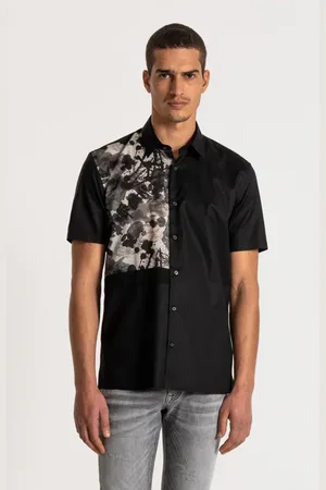 Antony Morato Front Patch Short Sleeve Shirt - Small