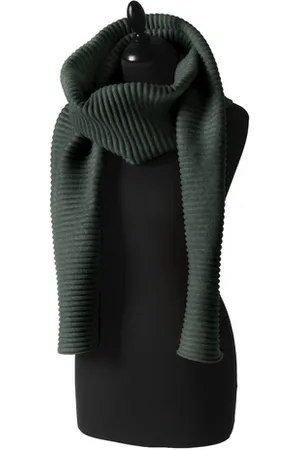 Design House Stockholm Pleece Scarf Long In Forest Green