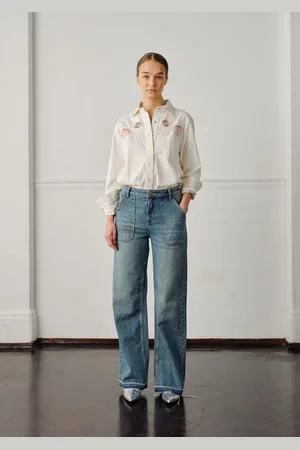 seventy + mochi Seventy & Mochi Elodie Full Length Jean Pasadena Vintage - 27
