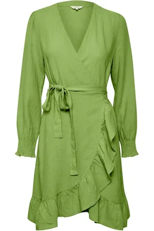 Part Two Sol Linen Wrap Dress - 36/ Uk10