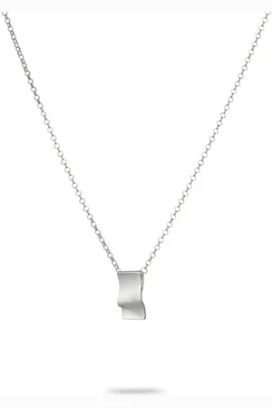 One & Eight Wave Necklace