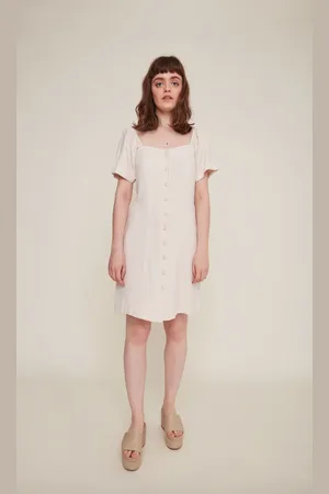 RITA ROW Sabina Dress - Clay, Natural - M-2