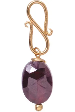 A Beautiful Story Garnet Plated Faceted Gemstone Pendant