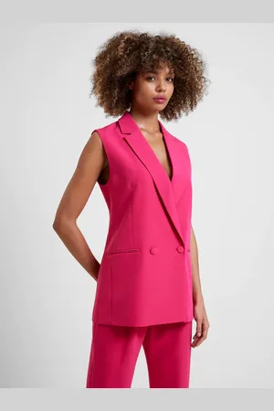 Great Plains Evening Crepe Sleeveless Jacket Christmas - Uk 8