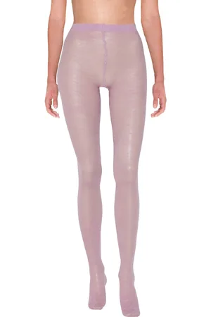 Dear Denier Kristine Eco Rose Butterfly Lace Tights - - S/m