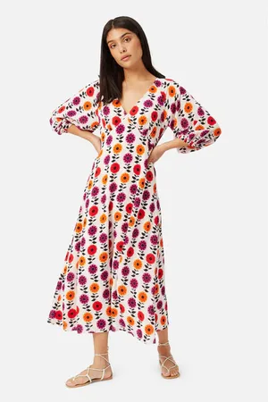 Traffic People Floral Gloria Dress - M