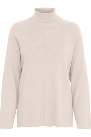 B YOUNG Bymilo Rib Jumper Birch - Uk 10