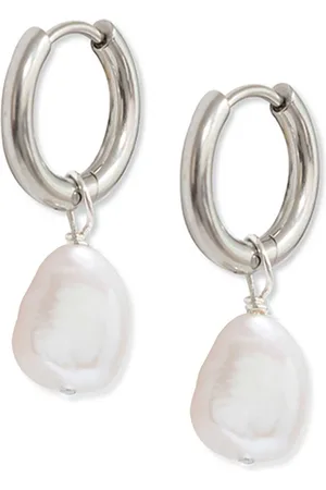 A Weathered Penny Silver Hoops