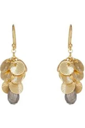 Ashiana Winona Earrings In With Labradorite