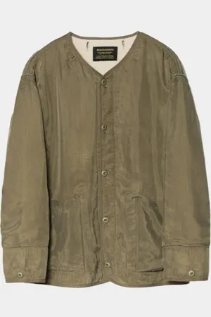 Maharishi Reversible M65 Wool Liner - Olive/ - M