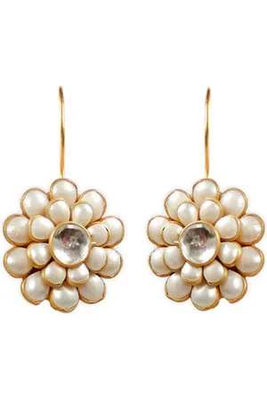 Atelier Mon Pearl Flower Earrings - Onesize