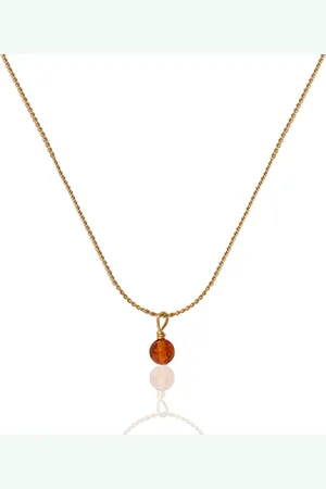 A Weathered Penny Gold Necklace