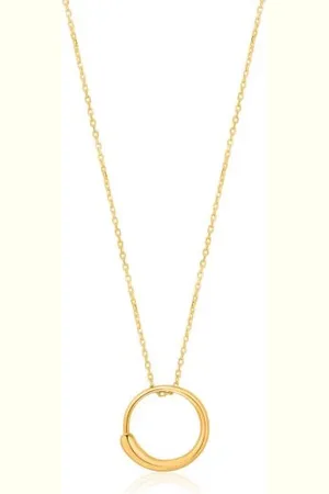ANIA HAIE Luxe Circle Necklace