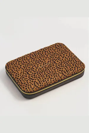 ESTELLA BARTLETT Slim Jewellery Box Cheetah - One Size