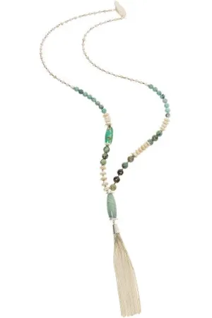 Pranella Celia Tassel Necklace