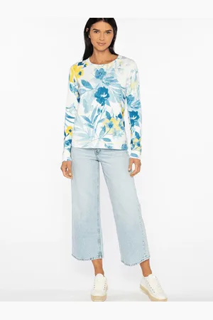 Kinross Cashmere Reversible Madeira Crew Jumper Lssd4-224 - Xl