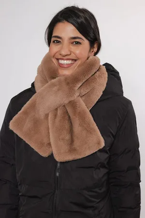 Rino & Pelle Stip Scarf Twig