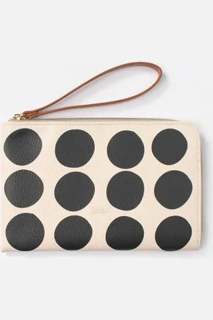 Caroline Gardner Cg Travel Pouch Big Mono Spot
