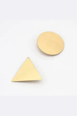 Caroline Gardner Brushed Geometric Hair Clips