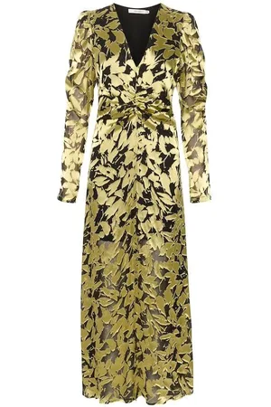 Gestuz Sikuragz Maxi Dress Luminary Leaves - 34
