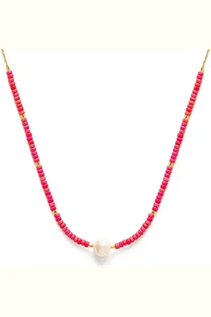 AMANO And Bead Necklace