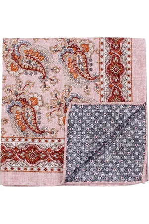 Amanda Christensen Melange Double Faced Pocket Square - Os