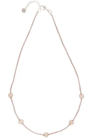 A Beautiful Story Necklace Flourish - Rose Quartz - - 40-43 Cm
