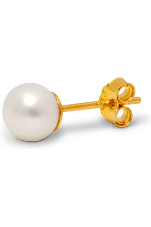 Lulu Copenhagen Plated Ball Pearl Earring