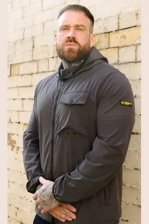 Terrace Cult Savastano Jacket-slate Grey - Grey / 3xl