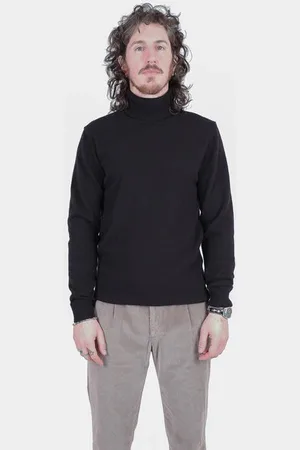 Daniele Fiesoli Italian Wool Turtle Neck Sweatshirt - Extra Large