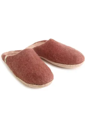 Egos Dusty Fair Trade Felt Slippers - Uk 8/eu 42
