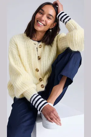 Cape Cove Sophie Italian Cardigan In By - Camel | l