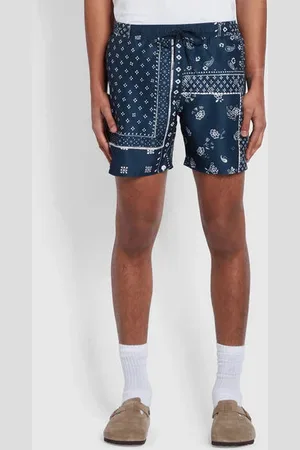 Farah Colbert Bandana Print Swim Shorts In True - L / True