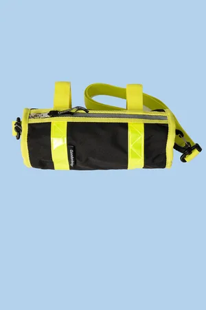 Goodordering And Neon Yellow Saddle Bag Bike Bag Mini Shoulder Bag