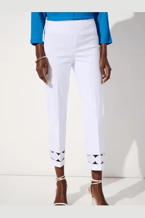 Joseph Ribkoff Millennium Cropped Pull-on Trousers In 242131 Col 12 - 14