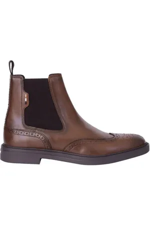 HUGO BOSS Calev Medium Chelsea Boots In Supple Leather 50529227 210 - 7