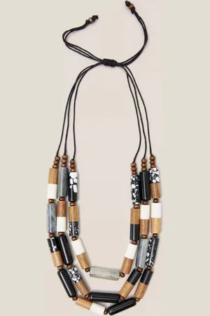 White Stuff Marilla Row Necklace