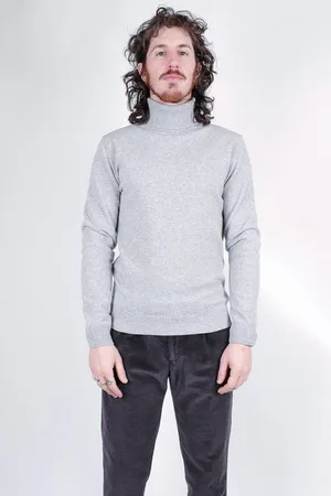 Daniele Fiesoli Roll Neck Sweater Grey - Extra Large