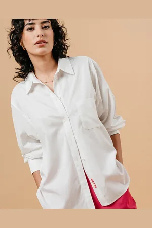 Grace & Mila Chemise Blanche Brodé - S