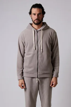 Daniele Fiesoli Soft Fleece Zip Up Hoodie - Large