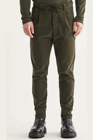 TRANSIT Loose Fit Stretch Jogging Chinos - Extra Small