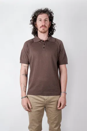 Daniele Fiesoli Button Up Linen Polo - Small