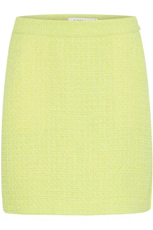B YOUNG Bydadena Skirt Sunny Lime - Uk 8