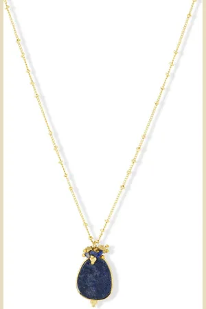 Ashiana Willow Necklace - Lapis Lazuli