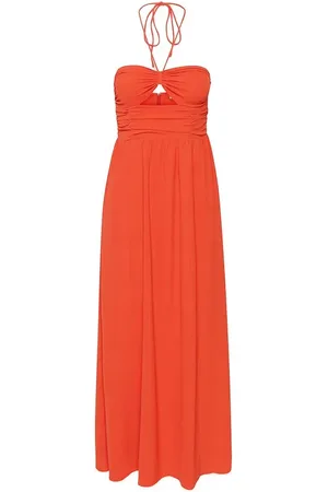 Gestuz Aliciagz Maxi Dress Tomato - 36