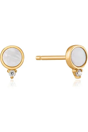 ANIA HAIE Mother Of Pearl Stud Earrings In