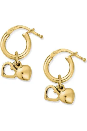 ChloBo Double Heart Small Hoop Earring